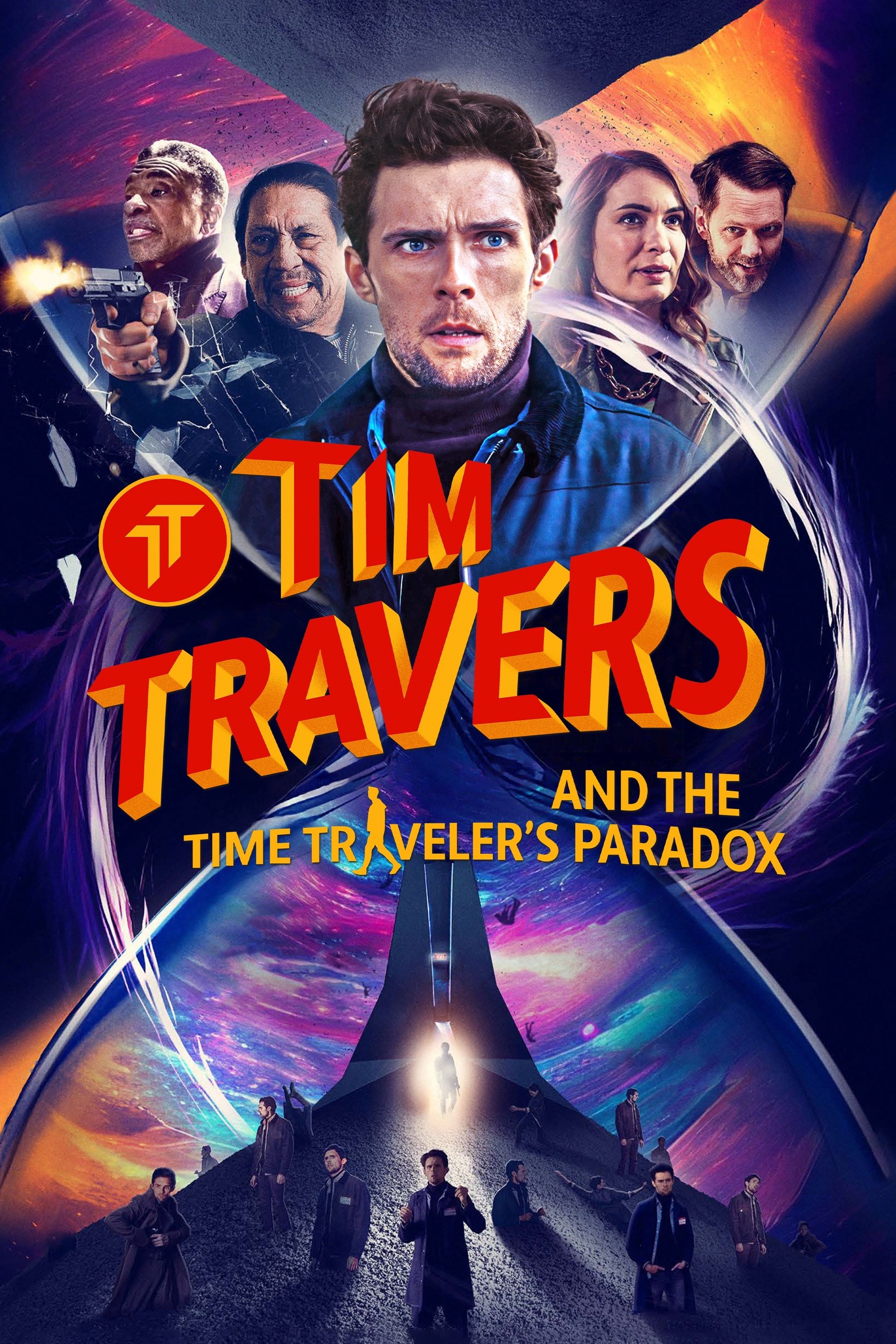 Tim Travers and the Time Traveler's Paradox Hindi Dubbed Movie Poster (2025)