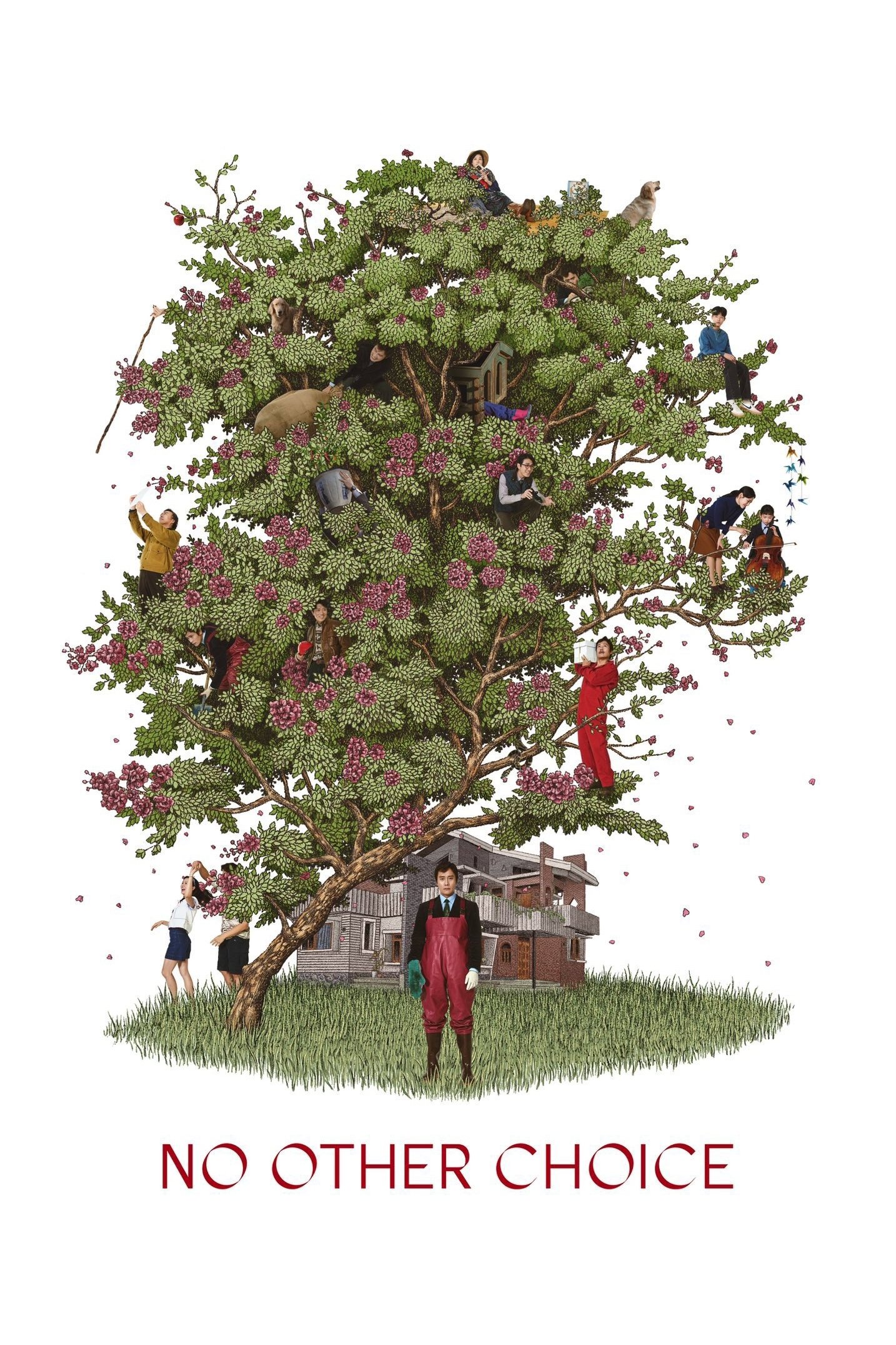 No Other Choice Hindi Dubbed Movie Poster (2025)