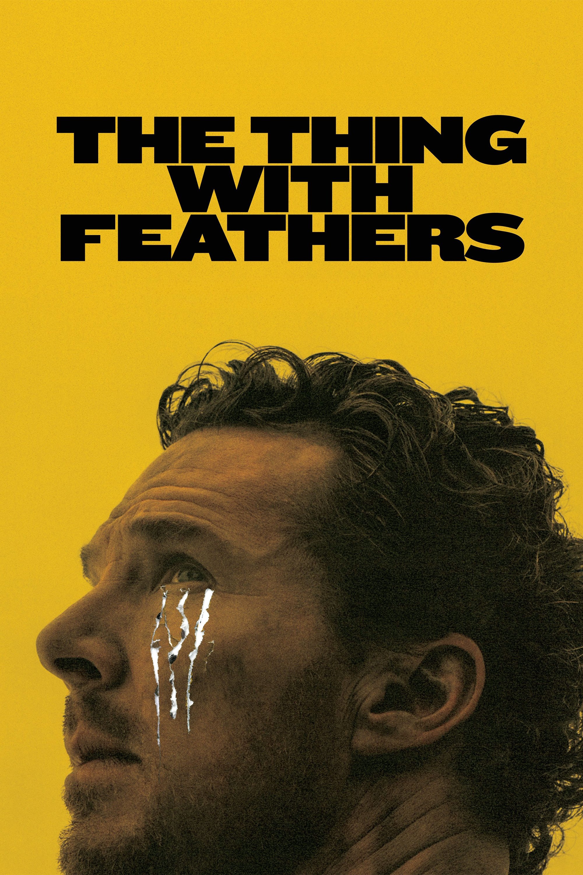 The Thing with Feathers Hindi Dubbed Movie Poster (2025)