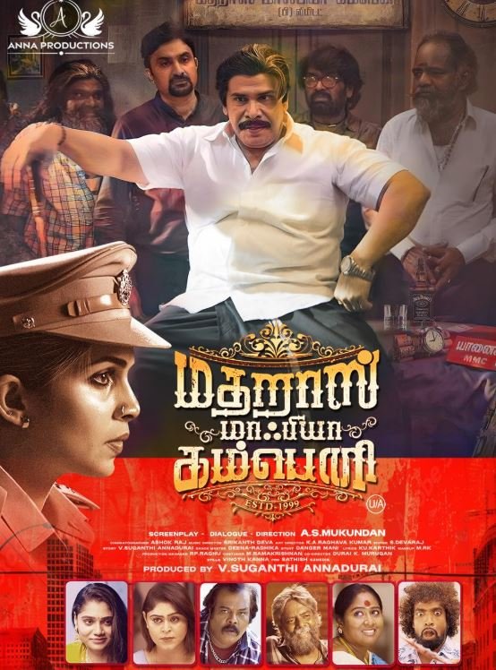 Madras Mafia Company Hindi Dubbed Movie Poster (2025)