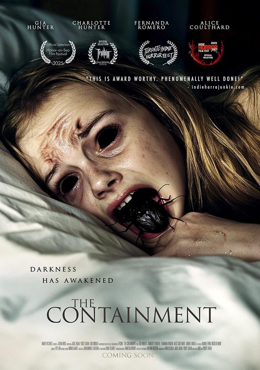 The Containment Hindi Dubbed Movie Poster (2025)