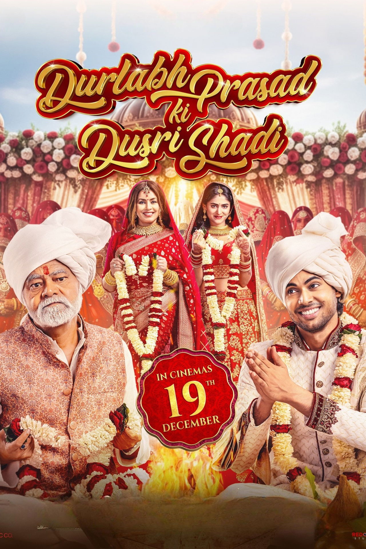 Durlabh Prasad Ki Dusri Shadi Hindi Dubbed Movie Poster (2025)