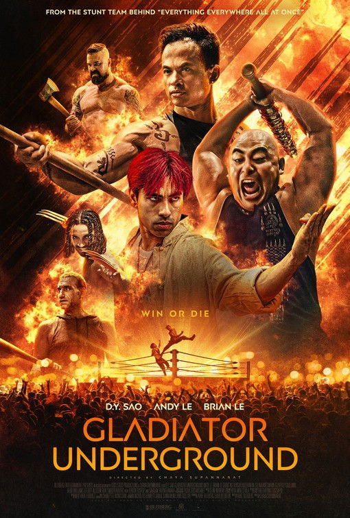 Gladiator Undergound Hindi Dubbed Movie Poster (2025)