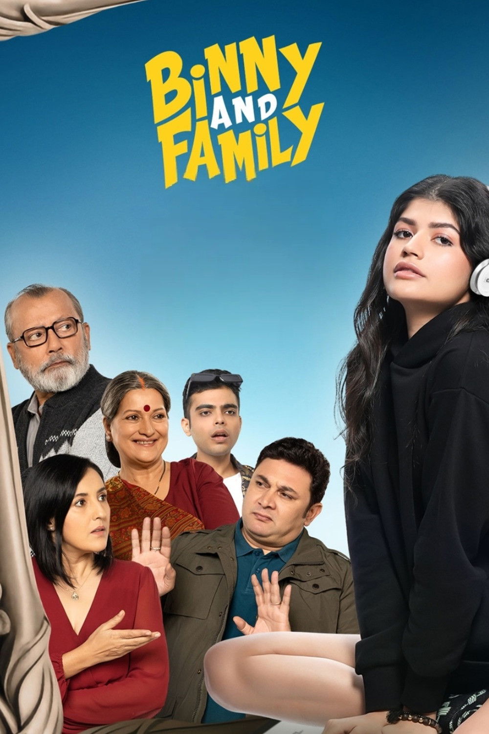 Binny and Family Hindi Dubbed Movie Poster (2024)