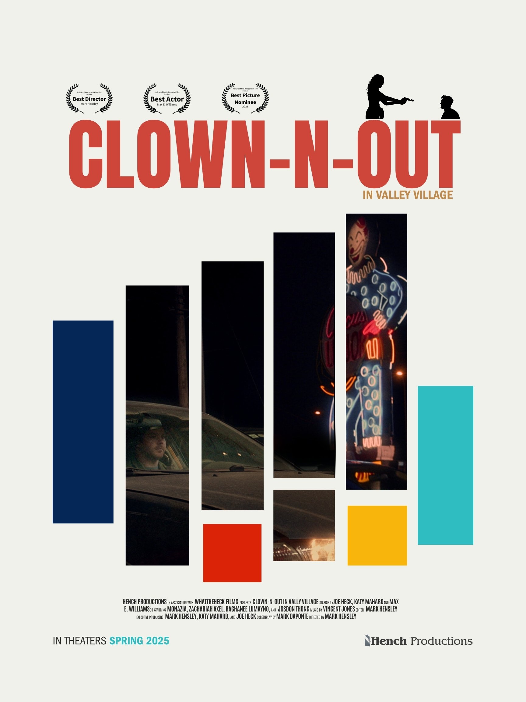 Clown-N-Out in Valley Village Hindi Dubbed Movie Poster (2025)