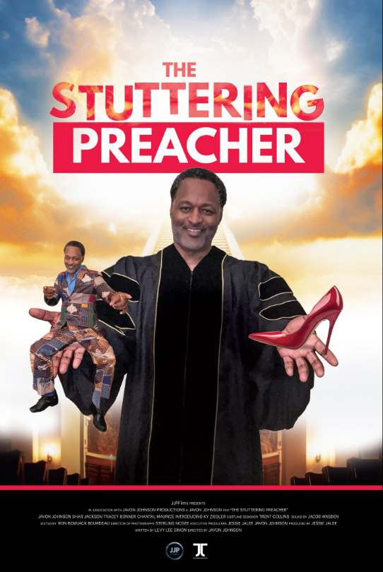 The Stuttering Preacher Hindi Dubbed Movie Poster (2025)
